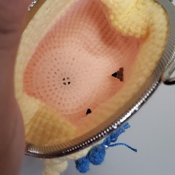 Crochet Mermaid crossbody pouch bag - Picture 4 of 5